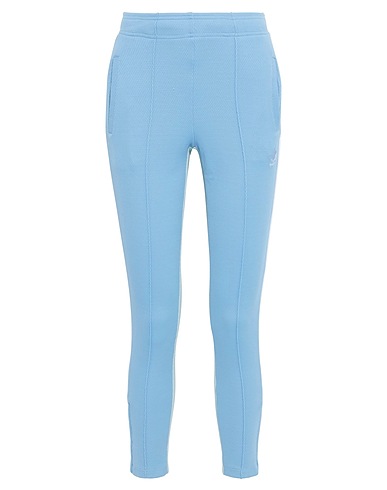 TWENTY MONTRÉAL Casual trouser Sky blue 50% Polyester, 50% Cotton