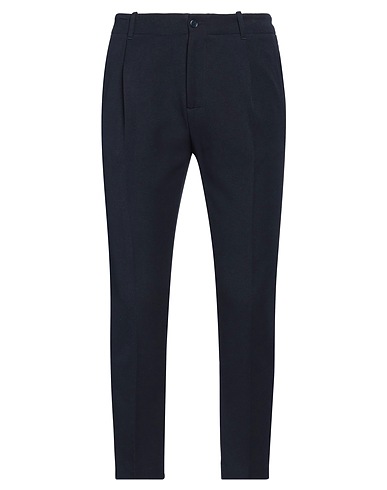 DANIELE ALESSANDRINI Pantalone Blu notte 92% Poliestere, 8% Elastan