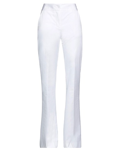 DRUMOHR Casual trouser White 100% Cotton