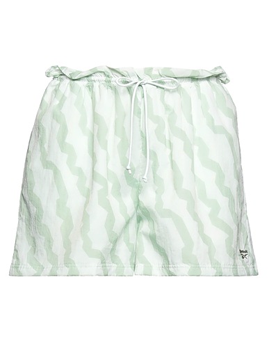 REEBOK Shorts & Bermuda Light green 100% Polyamide