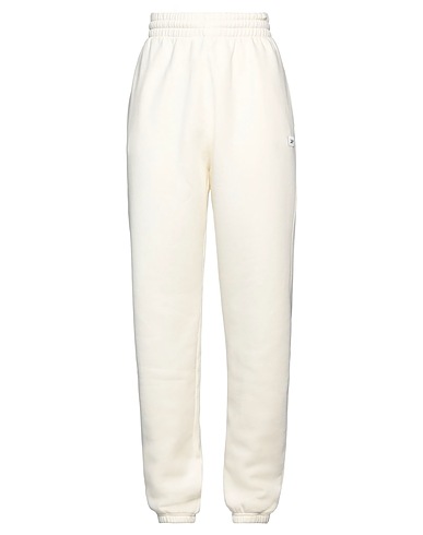 REEBOK Casual trouser Ivory 70% Cotton, 30% Recycled polyester