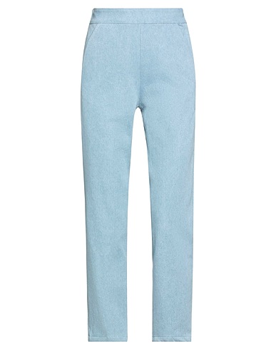FEDERICA TOSI Denim trousers Blue 100% Cotton