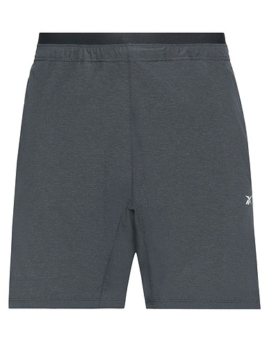 REEBOK Shorts & Bermudas Braungrau 87% Recyceltes Polyester, 13% Elastan