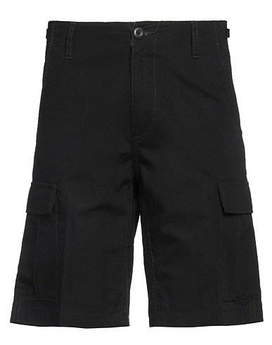 CARHARTT Shorts & Bermuda Black 52% Polyester, 48% Cotton