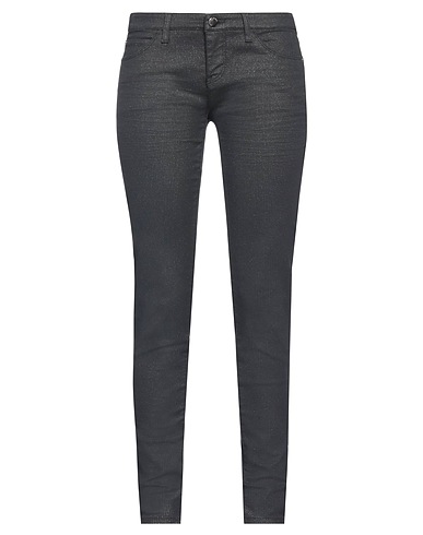 EMPORIO ARMANI Casual pants Black 72% Cotton, 26% Polyester, 2% Elastane