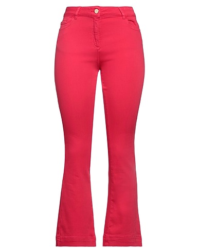 NENETTE Pantaloni jeans Rosso 92% Cotone, 6% Elastomultiestere, 2% Elastan