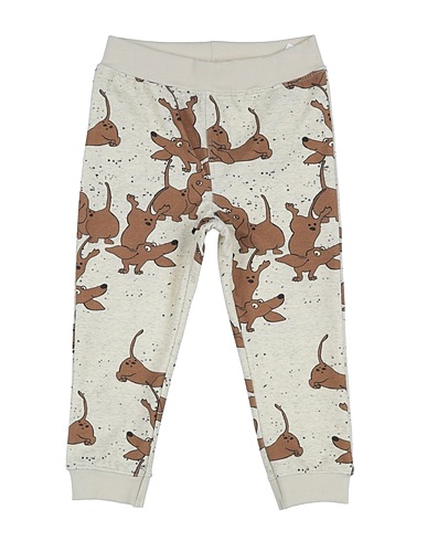 NAME IT® Casual trouser Cream 95% Organic cotton, 5% Elastane