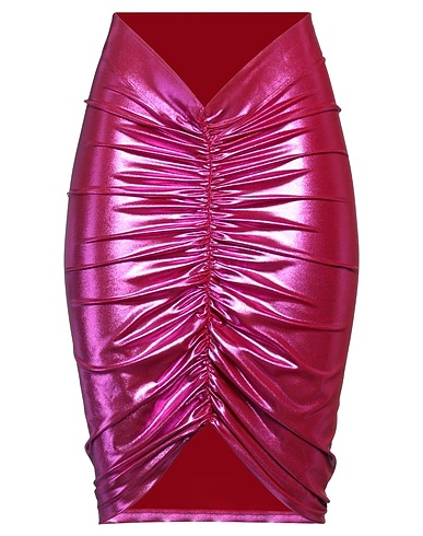 THE ANDAMANE Gonna midi Fucsia 80% Poliammide, 20% Elastan