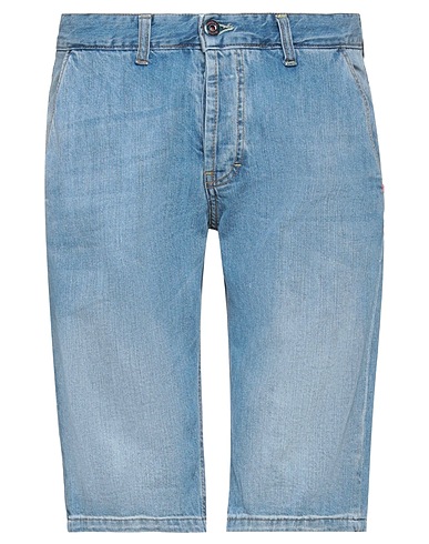 DISPLAJ Denim shorts Blue 100% Cotton