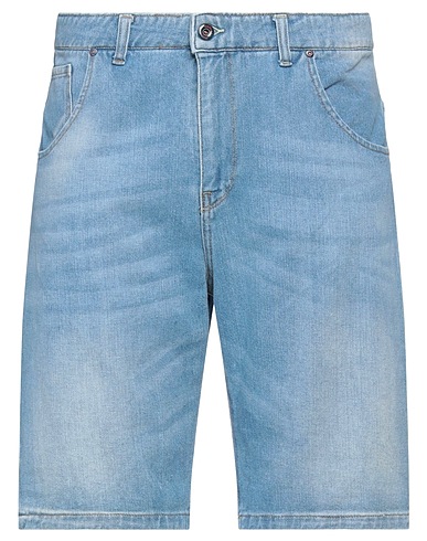 DISPLAJ Denim shorts Blue 100% Cotton