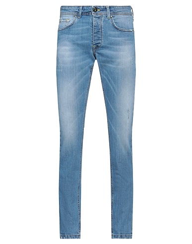 DISPLAJ Pantaloni jeans Blu 98% Cotone, 2% Elastan