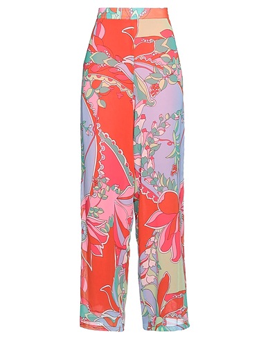 LA.LOLÌ Casual trouser Lilac 100% Polyester
