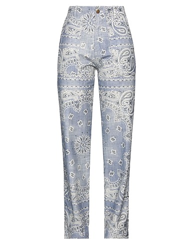 MYTHS Casual trouser Light blue 100% Cotton