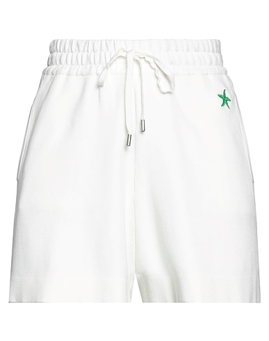 SANDRO Shorts & Bermuda White 43% Cotton, 29% Viscose, 16% Polyamide, 12% Polyester