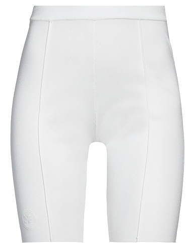 SANDRO Leggings White 54% Viscose, 43% Polyamide, 3% Elastane, Polyester