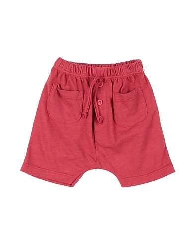 AVENTIQUATTRORE Shorts & Bermuda Brick red 100% Cotton