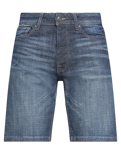 SELECTED HOMME Denim shorts Blue 98% Cotton, 2% Elastane