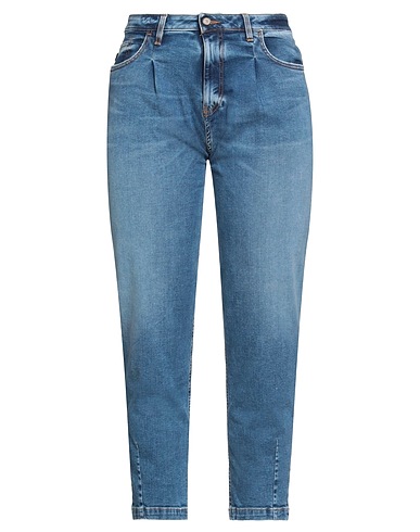 BLAUER. Denim trousers Blue 98% Cotton, 2% Elastane, Polyester