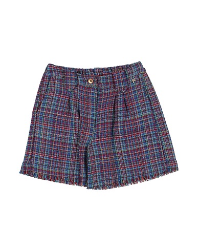 SOUVENIR Shorts & Bermuda Blue 100% Cotton