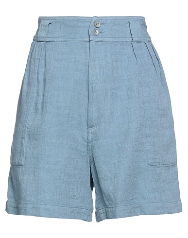BARENA Shorts & Bermuda Azure 76% Cotton, 24% Linen