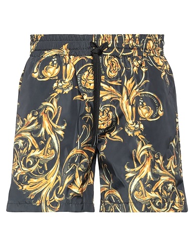 VERSACE JEANS COUTURE Shorts & Bermuda Black 100% Polyester