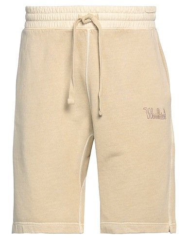 WOOLRICH Shorts & Bermuda FADED SHORT 
 Sand 100% Cotton