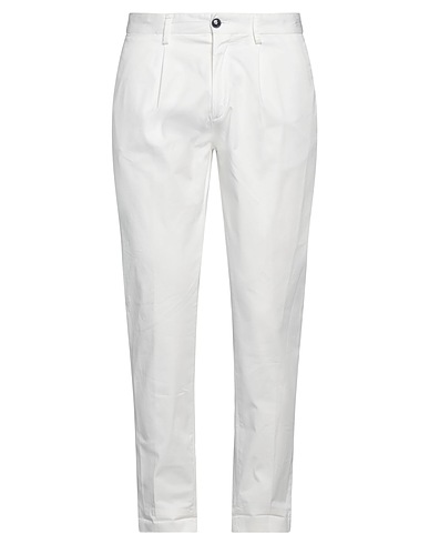 OUT/FIT Hosen Weiß 97% Baumwolle, 3% Elastan
