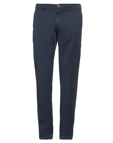 MASON'S Casual pants Navy 96% Cotton, 4% Elastane