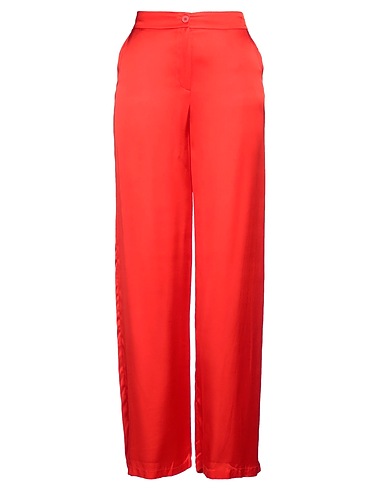 KARTIKA Casual trouser Tomato red 100% Viscose