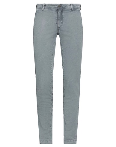 MASON'S Casual pants Grey 96% Cotton, 4% Elastane