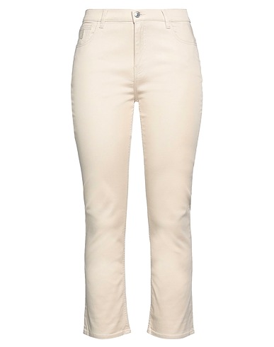 TRUSSARDI Pantalone Beige 68% Cotone, 27% Lyocell, 5% Elastan