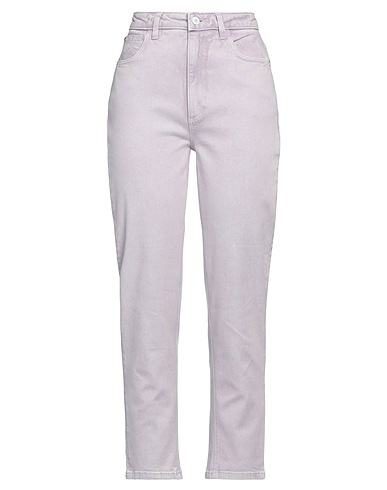 GUESS Denim trousers Lilac 98% Cotton, 2% Elastane