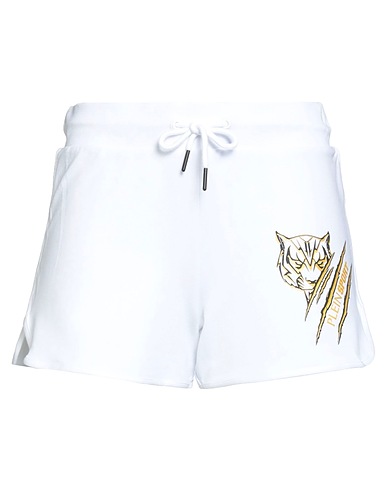 PLEIN SPORT Shorts & Bermudas Weiß 95% Baumwolle, 5% Elastan