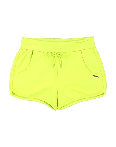 LIU •JO Shorts & Bermuda Lime green 95% Cotton, 5% Elastane