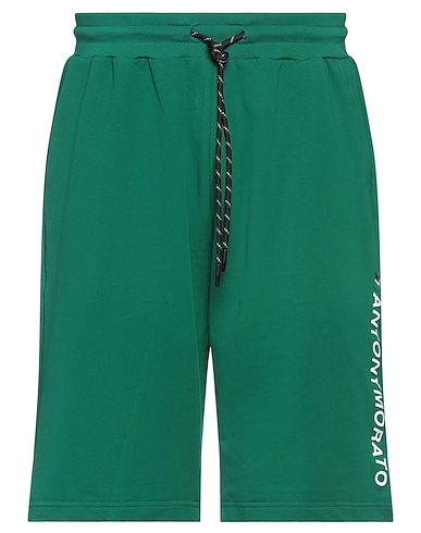 ANTONY MORATO Shorts & Bermuda Green 96% Cotton, 4% Elastane