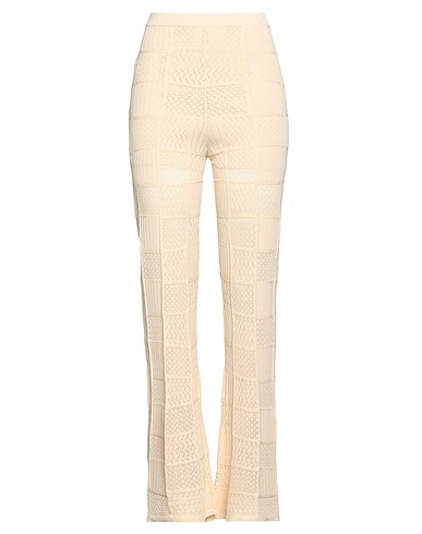 SANDRO Casual trouser Beige 62% Viscose, 38% Polyamide