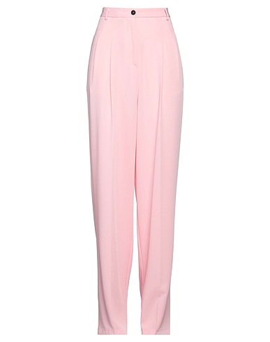 ROBERTO COLLINA Pantalone Rosa chiaro 94% Poliestere, 6% Elastan