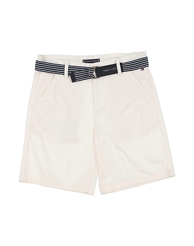 TOMMY HILFIGER Shorts & Bermuda Avorio 98% Cotone, 2% Elastan
