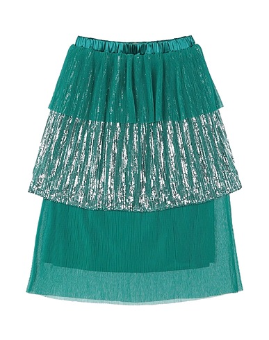 PINKO UP Skirt Emerald green 100% Polyester, Elastane