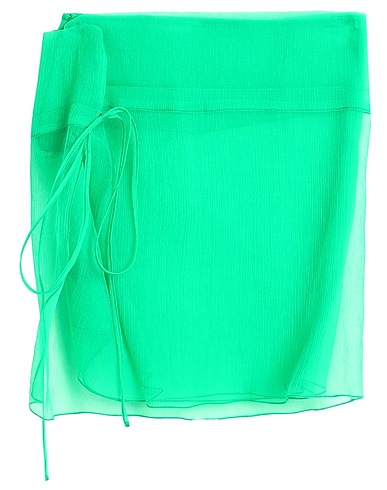 SUPRIYA LELE Mini skirt Green 100% Silk