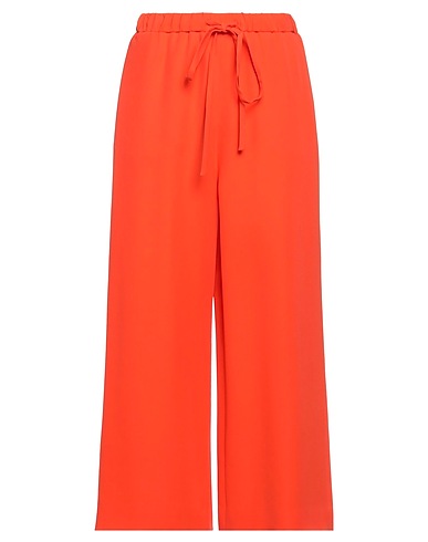 VALENTINO GARAVANI Casual pants Orange 100% Silk