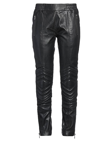 ZADIG&VOLTAIRE Casual pants Black 100% Lambskin