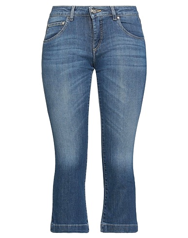 CAMOUFLAGE AR AND J. Bootcut Jeans Blue 98% Cotton, 2% Elastane