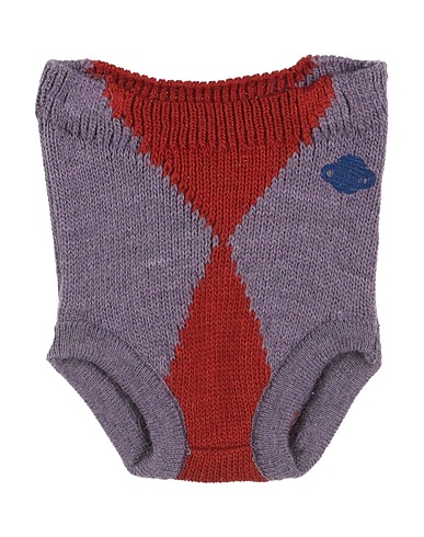 BOBO CHOSES Shorts & Bermuda Mauve 80% Acrylic, 10% Wool, 5% Viscose, 5% Alpaca wool