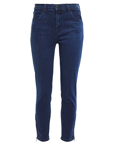 J BRAND Denim trousers Blue 70% Cotton, 27% Lyocell, 3% Polyurethane