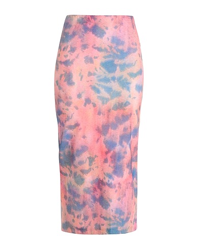 ACNE STUDIOS Midi skirt Salmon pink 78% Nylon, 22% Elastane