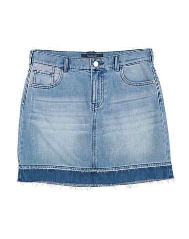 SCOTCH R'BELLE Denim skirt Blue 100% Cotton