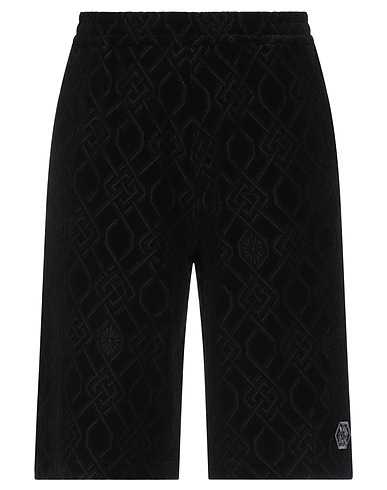 KOCHÉ Shorts & Bermuda Black 78% Viscose, 18% Polyamide, 4% Elastane