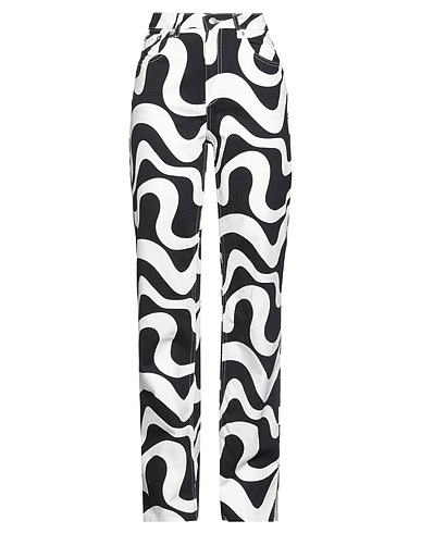 NA-KD Casual pants White 100% Cotton