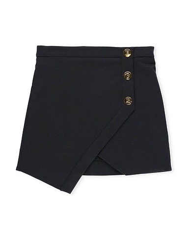 BALMAIN Gonne Nero 58% Cotone, 40% Viscosa, 2% Elastan